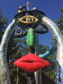 Tarot Garden of Niki de Saint Phalle in Tuscany Italy